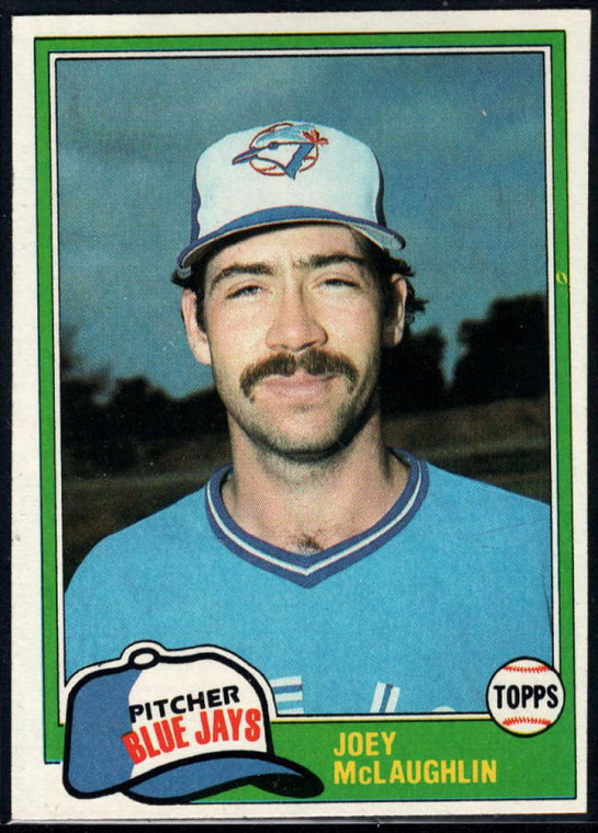 1981 Topps #248 Joey McLaughlin VG Toronto Blue Jays 