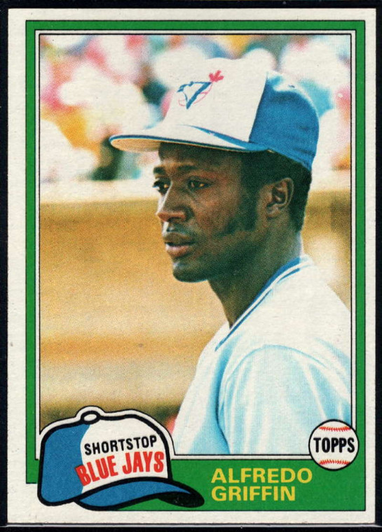 1981 Topps #277 Alfredo Griffin VG Toronto Blue Jays 