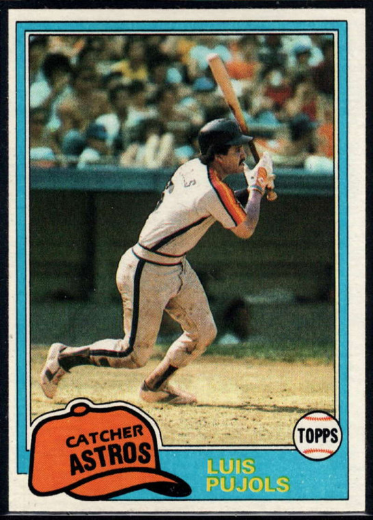 1981 Topps #313 Luis Pujols VG Houston Astros 