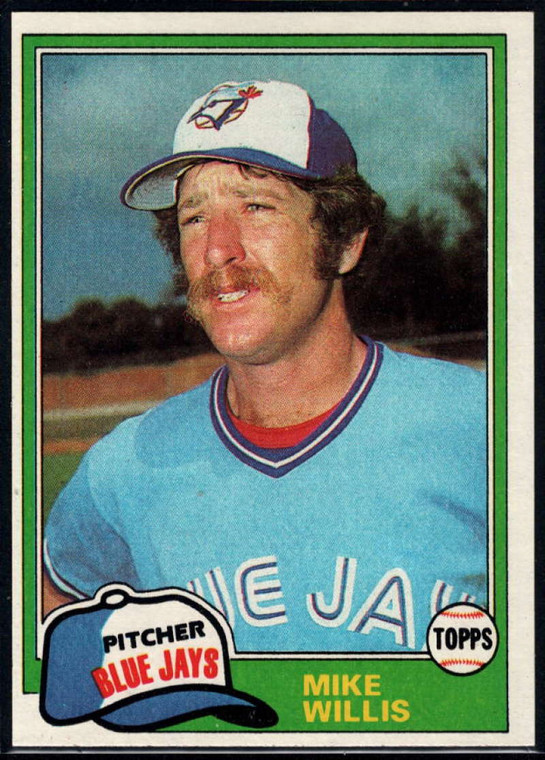 1981 Topps #324 Mike Willis VG Toronto Blue Jays 