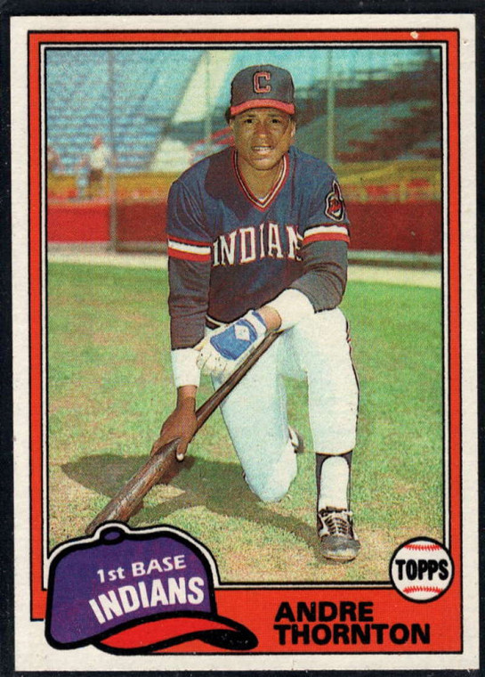 1981 Topps #388 Andre Thornton VG Cleveland Indians 