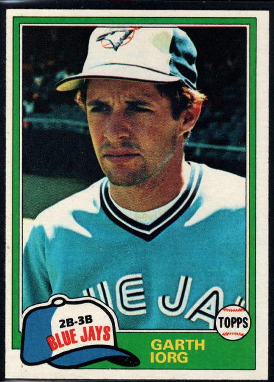 1981 Topps #444 Garth Iorg VG Toronto Blue Jays 