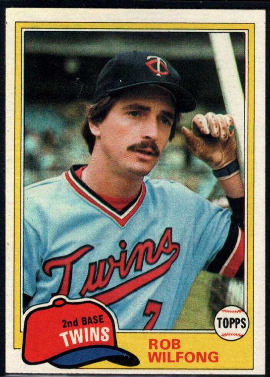 1981 Topps #453 Rob Wilfong DP VG Minnesota Twins 