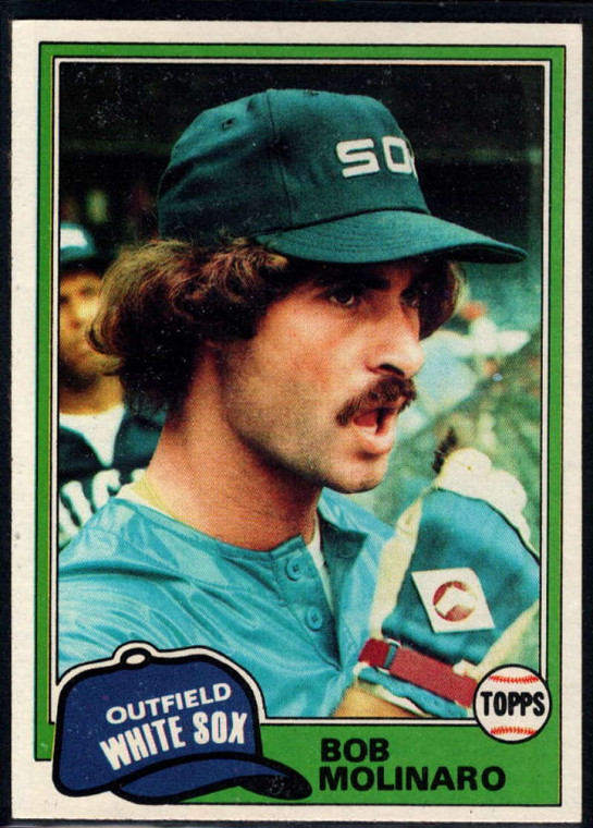 1981 Topps #466 Bob Molinaro VG Chicago White Sox 