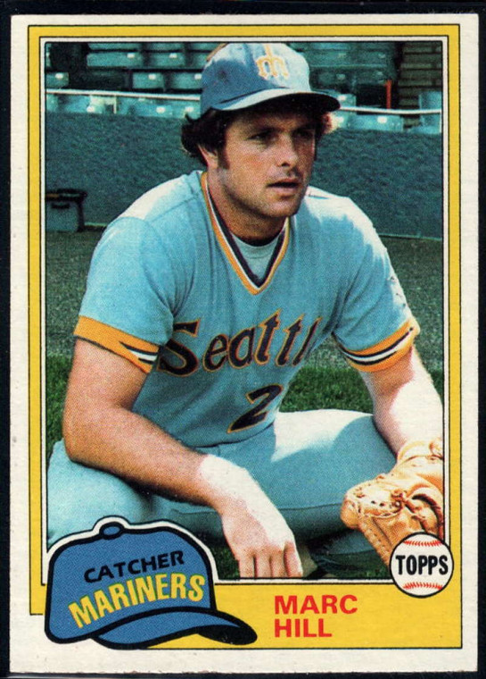 1981 Topps #486 Marc Hill VG Seattle Mariners 