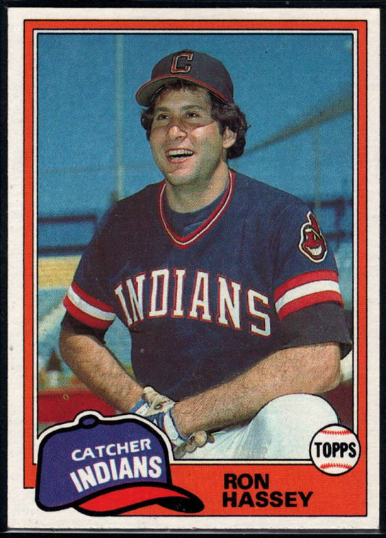 1981 Topps #564 Ron Hassey DP VG Cleveland Indians 