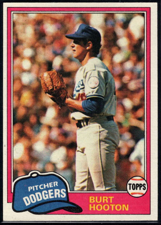 1981 Topps #565 Burt Hooton VG Los Angeles Dodgers 
