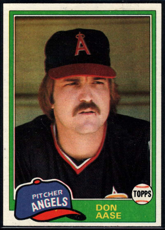 1981 Topps #601 Don Aase VG California Angels 