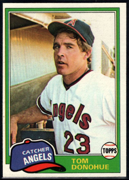 1981 Topps #621 Tom Donohue VG California Angels 