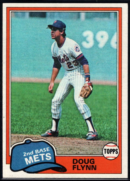 1981 Topps #634 Doug Flynn VG New York Mets 
