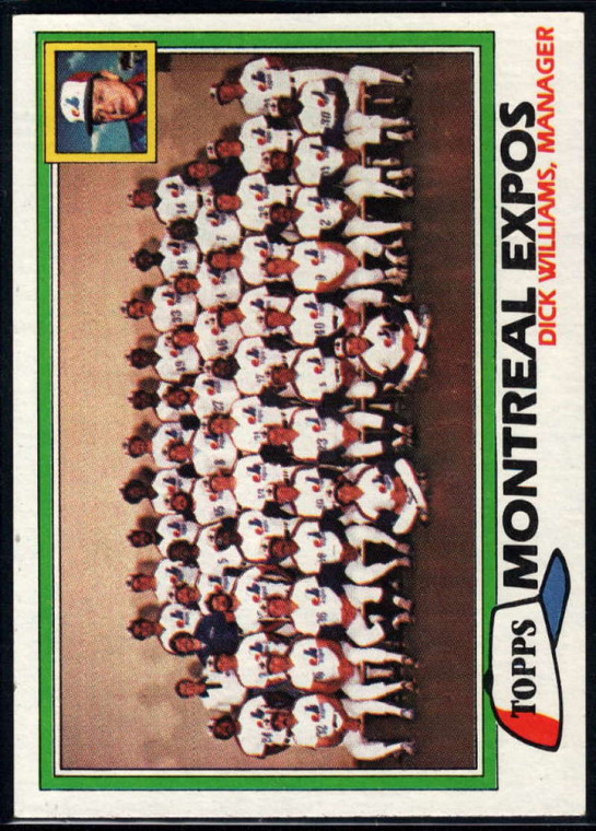 1981 Topps #680 Expos Team/Dick Williams MG VG Montreal Expos 