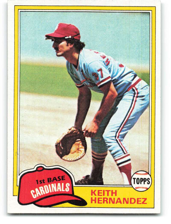 1981 Topps #420 Keith Hernandez VG St. Louis Cardinals 