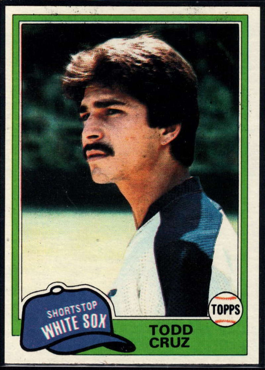 1981 Topps #571 Todd Cruz VG Chicago White Sox 