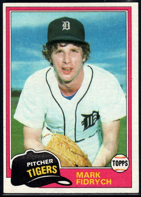 1981 Topps #150 Mark Fidrych VG Detroit Tigers 