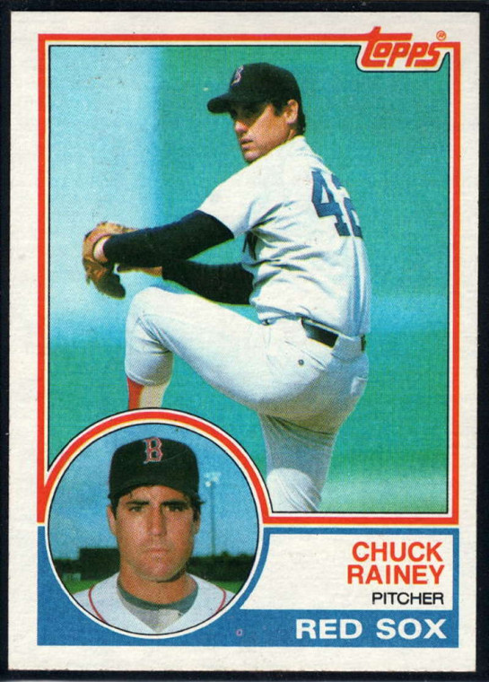 1983 Topps #56 Chuck Rainey VG Boston Red Sox 