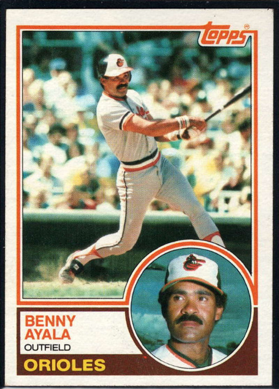 1983 Topps #59 Benny Ayala VG Baltimore Orioles 