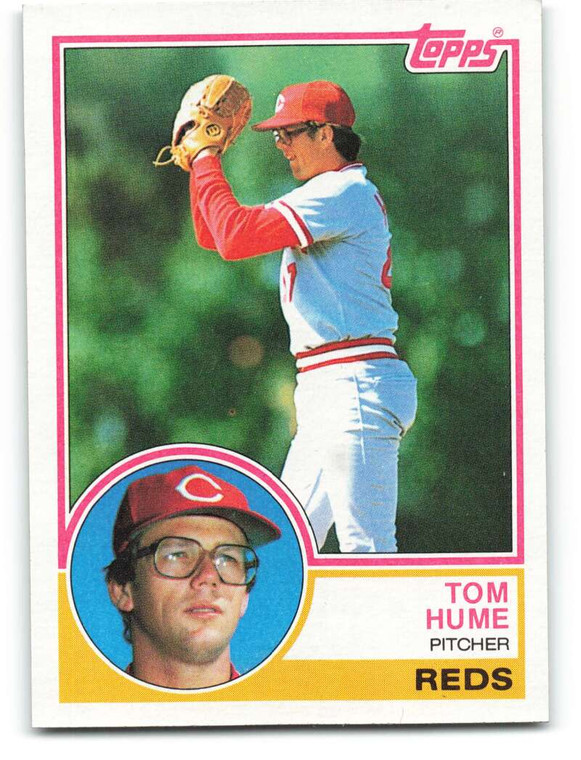 1983 Topps #86 Tom Hume VG Cincinnati Reds 
