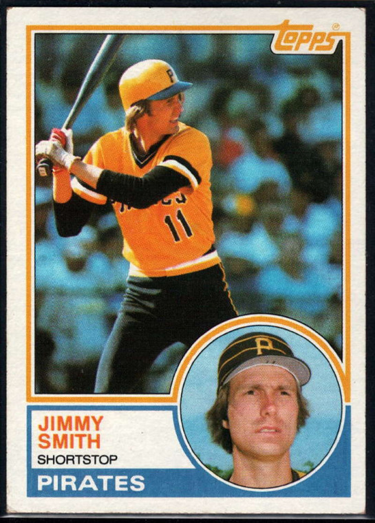 1983 Topps #122 Jimmy Smith VG Pittsburgh Pirates 