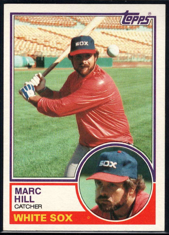 1983 Topps #124 Marc Hill VG Chicago White Sox 