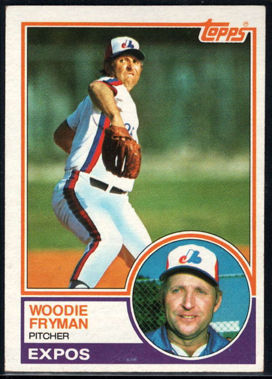 1983 Topps #137 Woodie Fryman VG Montreal Expos 