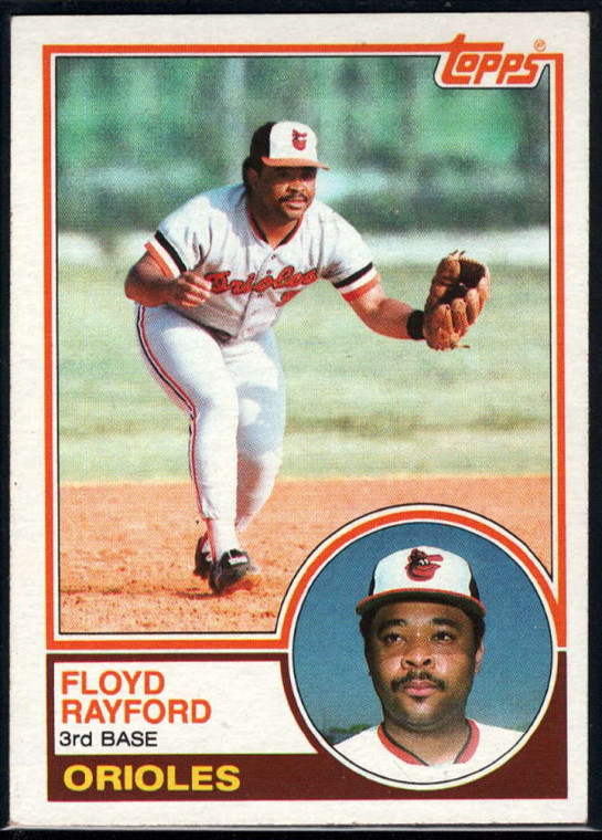 1983 Topps #192 Floyd Rayford VG Baltimore Orioles 