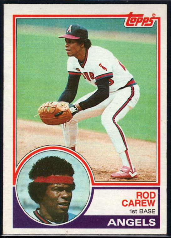 SOLD 16139 1983 Topps #200 Rod Carew VG California Angels 