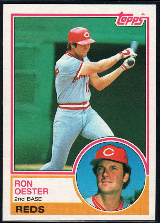 1983 Topps #269 Ron Oester VG Cincinnati Reds 