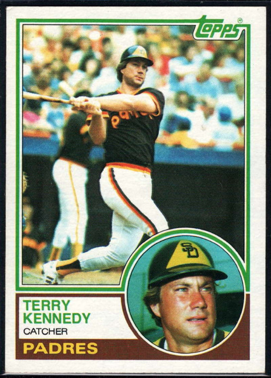 1983 Topps #274 Terry Kennedy VG San Diego Padres 