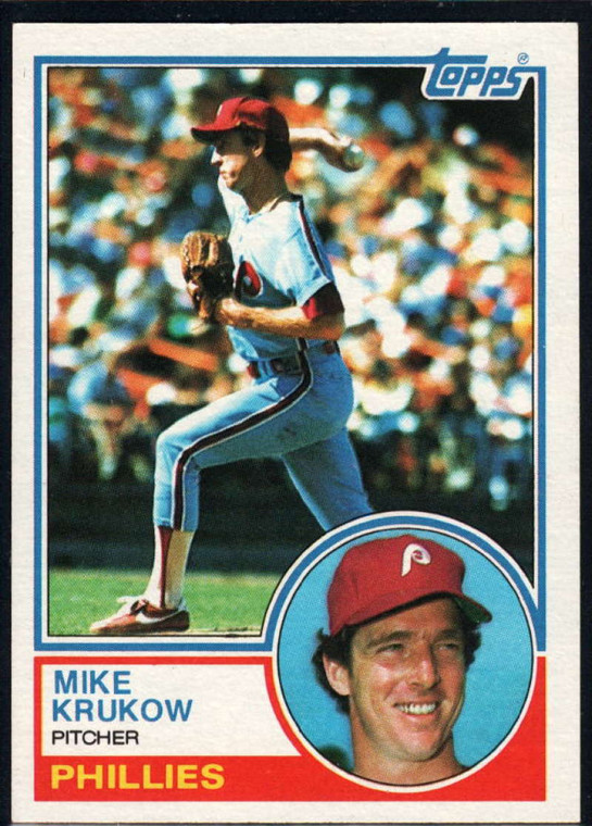 1983 Topps #331 Mike Krukow VG Philadelphia Phillies 