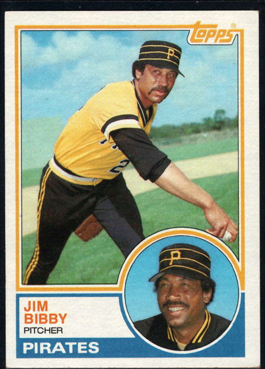 1983 Topps #355 Jim Bibby VG Pittsburgh Pirates 