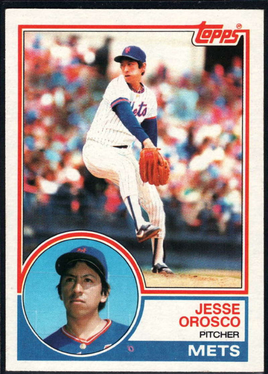 1983 Topps #369 Jesse Orosco VG New York Mets 