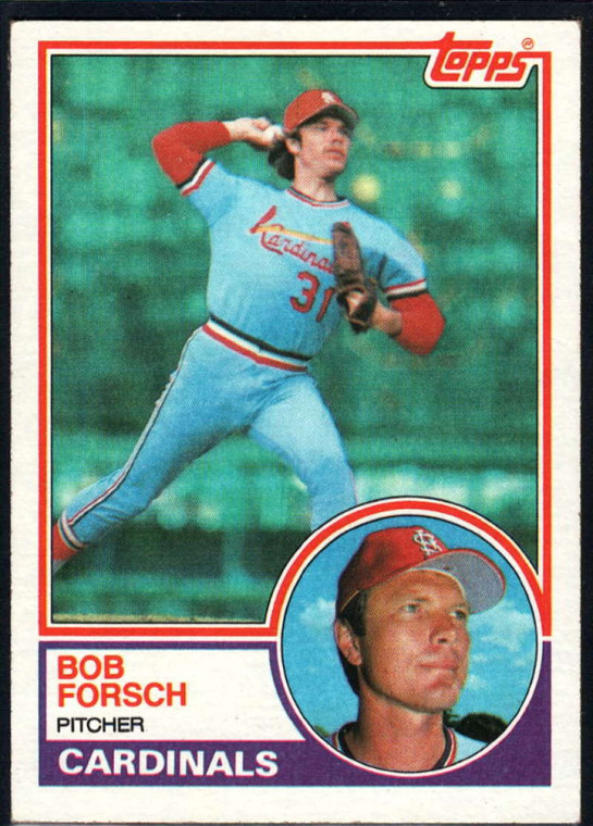 1983 Topps #415 Bob Forsch VG St. Louis Cardinals 