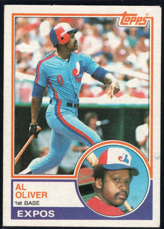 1983 Topps #420 Al Oliver VG Montreal Expos 