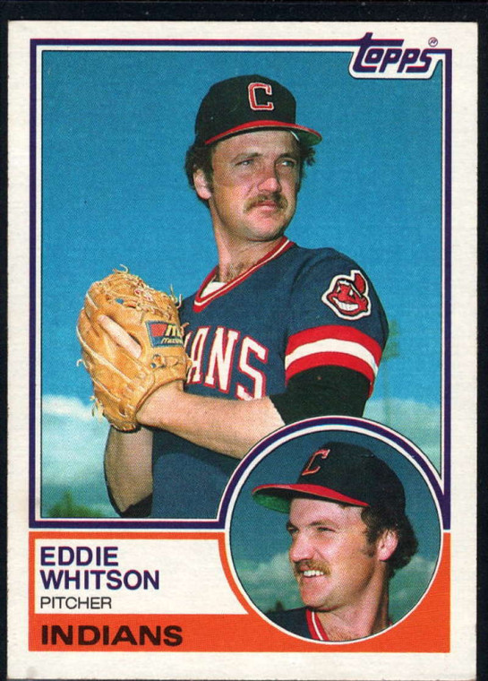 1983 Topps #429 Ed Whitson VG Cleveland Indians 