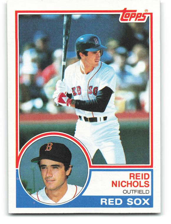 1983 Topps #446 Reid Nichols VG Boston Red Sox 