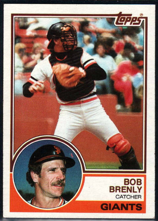 1983 Topps #494 Bob Brenly VG San Francisco Giants 