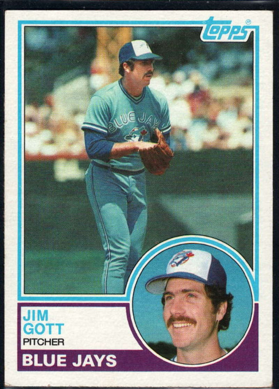 1983 Topps #506 Jim Gott VG RC Rookie Toronto Blue Jays 