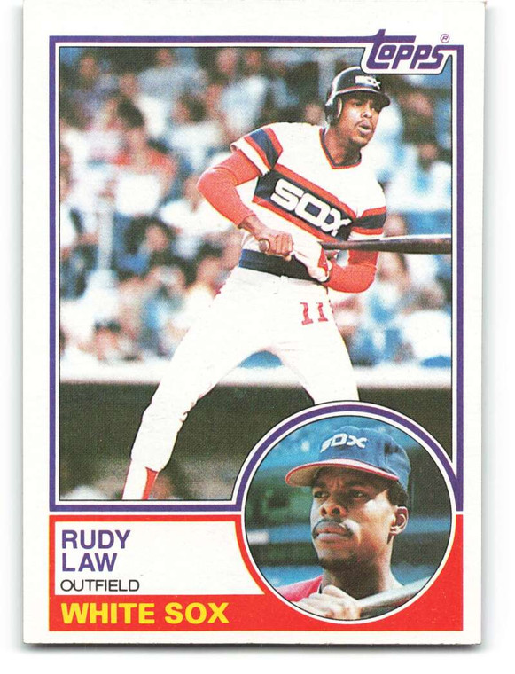 1983 Topps #514 Rudy Law VG Chicago White Sox 