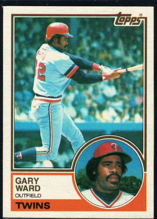 1983 Topps #517 Gary Ward VG Minnesota Twins 