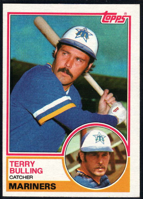 1983 Topps #519 Terry Bulling VG Seattle Mariners 