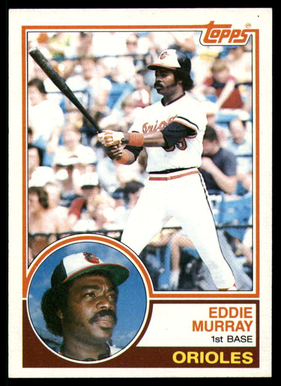 SOLD 16469 1983 Topps #530 Eddie Murray VG Baltimore Orioles 