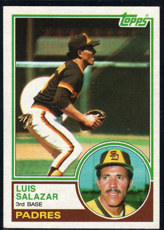 1983 Topps #533 Luis Salazar VG San Diego Padres 