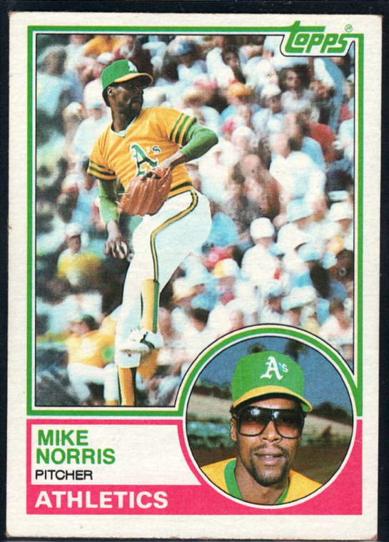 1983 Topps #620 Mike Norris VG Oakland Athletics 