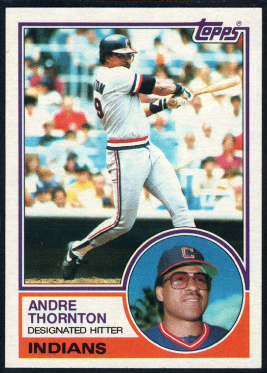 1983 Topps #640 Andre Thornton VG Cleveland Indians 