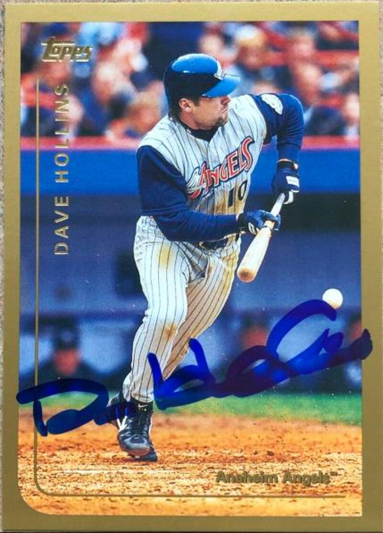 Dave Hollins Autographed 1999 Topps #318