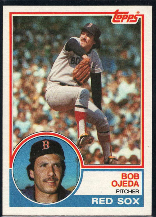 1983 Topps #654 Bob Ojeda VG Boston Red Sox 