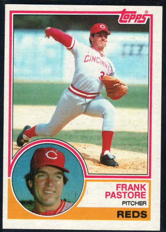 1983 Topps #658 Frank Pastore VG Cincinnati Reds 
