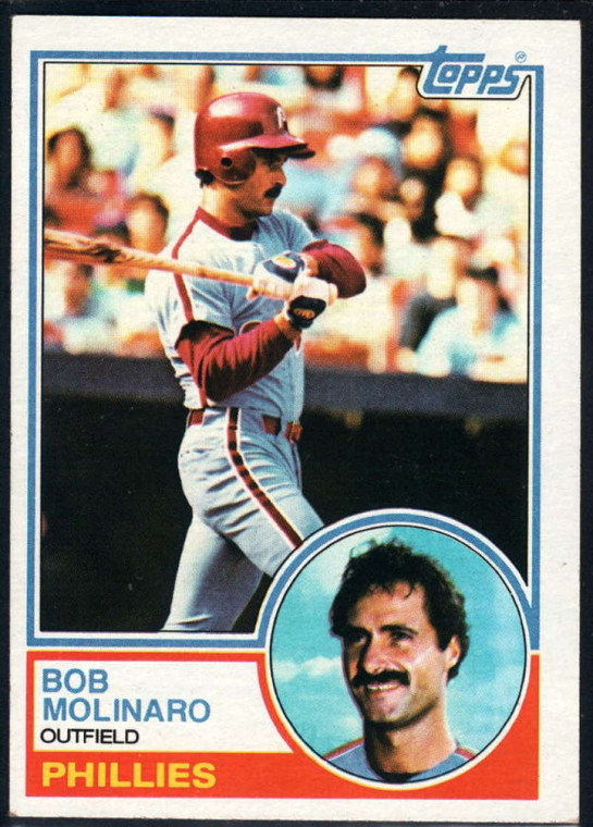 1983 Topps #664 Bob Molinaro VG Philadelphia Phillies 
