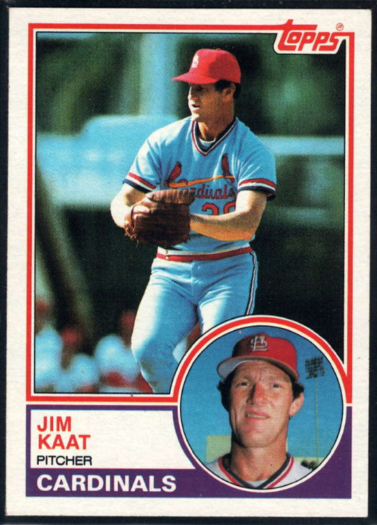 1983 Topps #672 Jim Kaat VG St. Louis Cardinals 