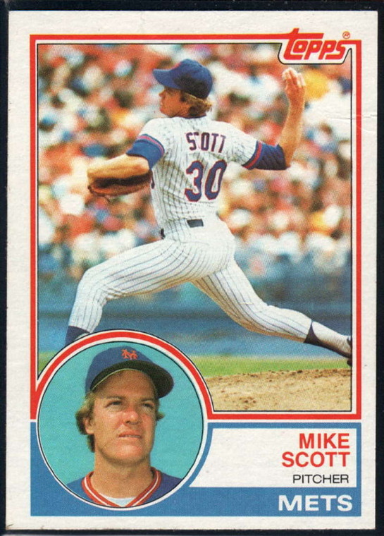 1983 Topps #679 Mike Scott VG New York Mets 
